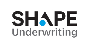 Shape underwriting logo